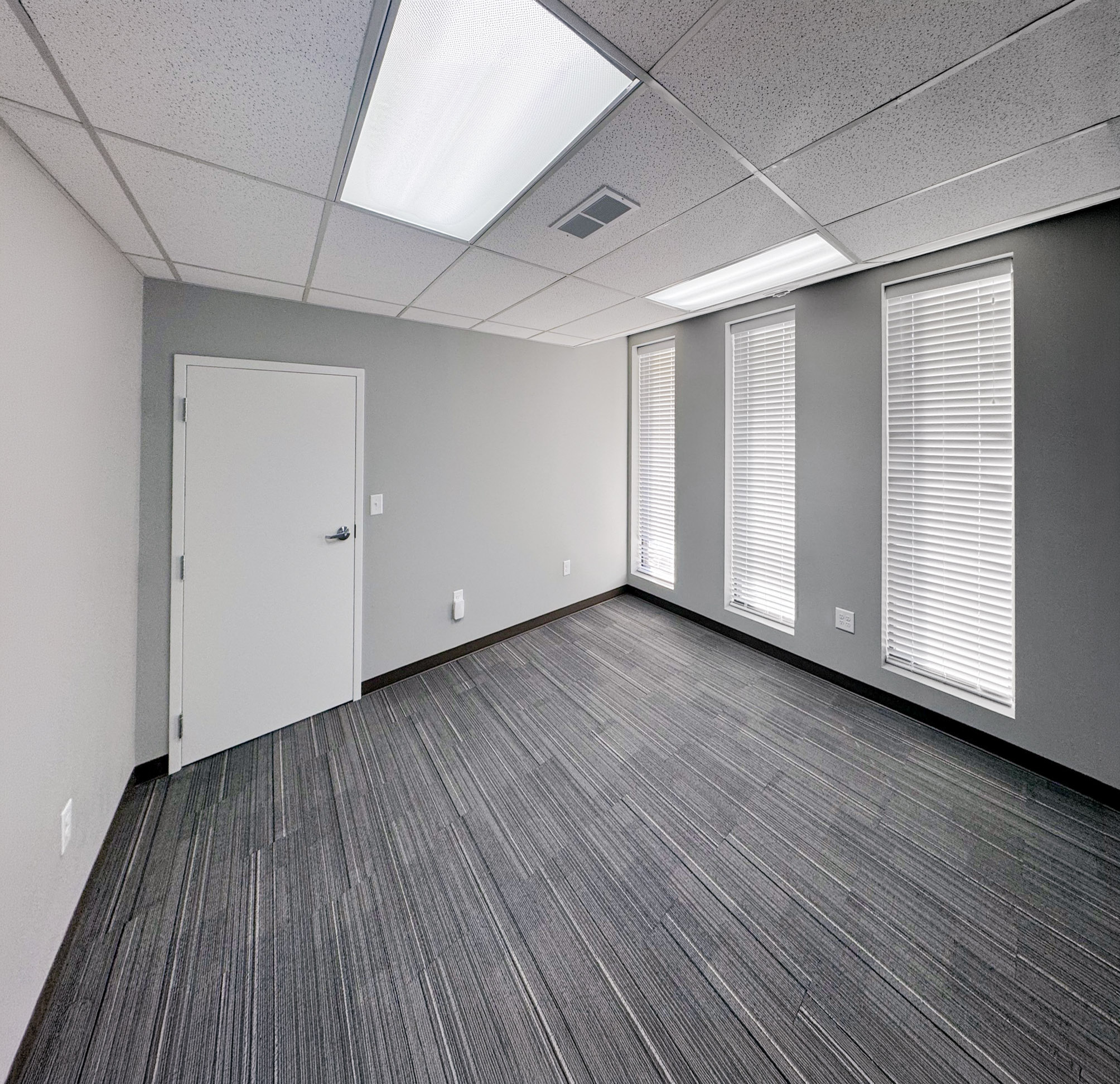 Financial Institution -- private office with carpet and natural light