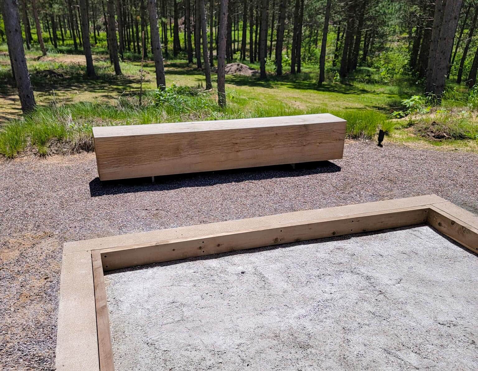 Bocce Perimeter & Benches