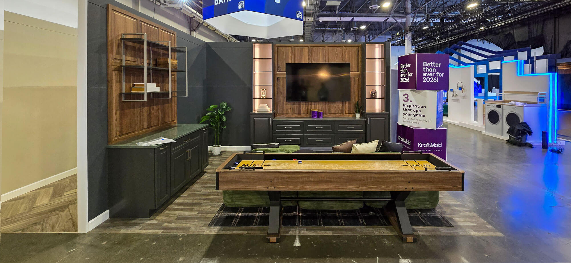 KraftMaid game room