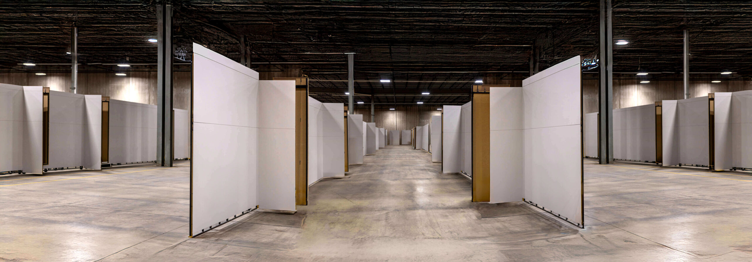 Wall panel warehouse